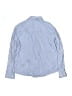 Zara Stripes Blue Long Sleeve Button-Down Shirt Size 9 - photo 2