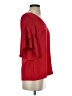 Trina Turk 100% Polyester Red 3/4 Sleeve Blouse Size XS - photo 4