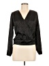 Dna Couture Black Long Sleeve Blouse Size M - photo 1