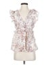 MUNTHE White Ivory Sleeveless Blouse Size XS (estimated) - photo 1