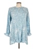 Assorted Brands Blue 3/4 Sleeve Blouse Size L - photo 1