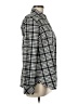 Talbots Outlet Checkered-gingham Black Long Sleeve Button-Down Shirt Size M - photo 4