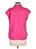 Worthington 100% Polyester Pink Short Sleeve Blouse Size M - photo 2