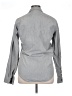DKNY Chevron-herringbone Gray Long Sleeve Button-Down Shirt Size M - photo 2