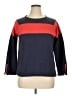 Sail to Sable Color Block Blue Pullover Sweater Size XL - photo 1