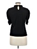 CeCe Black Short Sleeve Top Size M - photo 2