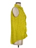 CAbi 100% Polyester Yellow Sleeveless Blouse Size S - photo 4