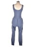Assorted Brands Solid Blue Jumpsuit Size XXS (estimated) - photo 2