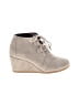 TOMS Gray Brown Ankle Boots Size 6 1/2 - photo 1