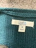 Croft & Barrow 100% Acrylic Teal Pullover Sweater Size M - photo 7