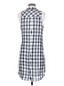 Unbranded Checkered-gingham Blue Casual Dress Size S - photo 2