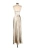 Birdy Grey Metallic Silver Cocktail Dress Size XS - photo 2