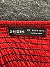Shein Red Short Sleeve Top Size L - photo 7