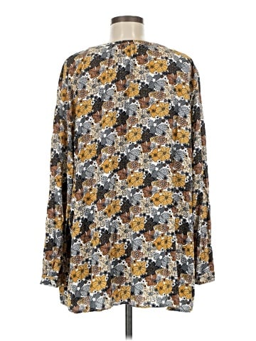 Ulla Popken Long Sleeve Blouse (view 2)