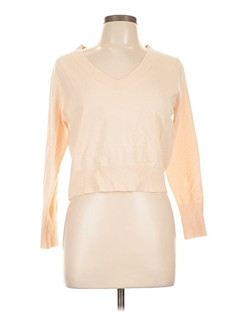 Pre-owned Cielo Pullover Sweater In Tan