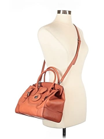 Ralph Lauren Leather Satchel (view 2)
