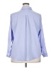 Roz & Ali 100% Polyester Blue Long Sleeve Blouse Size 2X - photo 2