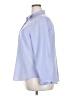 Roz & Ali 100% Polyester Blue Long Sleeve Blouse Size 2X - photo 5