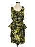 METROPARK 100% Polyester Yellow Sleeveless Top Size XS - photo 1