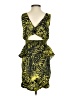 METROPARK 100% Polyester Yellow Sleeveless Top Size XS - photo 2