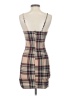 Shein Plaid Tan Casual Dress Size XS - photo 2