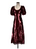 Keepsake Burgundy Cocktail Dress Size S - photo 1