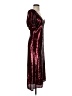 Keepsake Burgundy Cocktail Dress Size S - photo 4