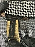 BCBGMAXAZRIA Houndstooth Gray Casual Pants Size XXS - photo 4
