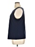 IMAN Blue Sleeveless T-Shirt Size 1X - photo 5
