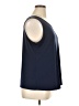 IMAN Blue Sleeveless T-Shirt Size 1X - photo 4