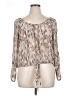 American Rag Cie Silver Long Sleeve Blouse Size XL - photo 1