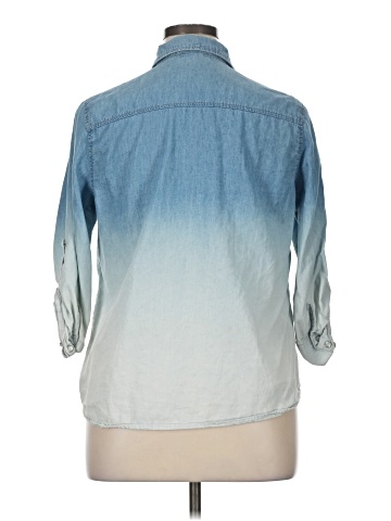 Takara 3/4 Sleeve Button-Down Shirt (view 2)