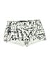 J Brand 100% Cotton Print White Shorts Size 29 waist - photo 1