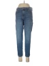 RACHEL Rachel Roy Solid Blue Jeans Size 12 - photo 1