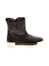 J/Slides 100% Leather Brown Ankle Boots Size 7 1/2 - photo 1