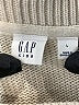 Gap Kids 100% Cotton Stripes Ivory Pullover Sweater Size L (kids) - photo 3