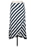 Athleta Stripes Blue Casual Skirt Size XS - photo 1