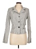 Speechless Stripes Gray Long Sleeve Blouse Size 13 - photo 1