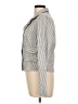 Speechless Stripes Gray Long Sleeve Blouse Size 13 - photo 5