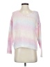Unbranded 100% Polyester Tie-dye Pink Pullover Sweater Size S - photo 1