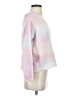 Unbranded 100% Polyester Tie-dye Pink Pullover Sweater Size S - photo 4
