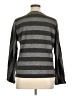 Jones New York Sport Stripes Gray Pullover Sweater Size XL - photo 2