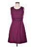 Cynthia Steffe Solid Purple Casual Dress Size 8 - photo 1