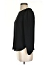 Ann Taylor LOFT 100% Polyester Black Long Sleeve Blouse Size XXS - photo 5