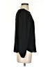 Ann Taylor LOFT 100% Polyester Black Long Sleeve Blouse Size XXS - photo 4