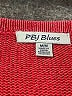 PBJ Blues Red Pink Pullover Sweater Size M - photo 7