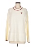 A New Day Hearts Ivory Turtleneck Sweater Size M - photo 1