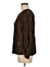 Amadi Brown Long Sleeve Blouse Size M - photo 5