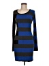 Bailey 44 Color Block Stripes Blue Casual Dress Size M - photo 1