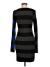 Bailey 44 Color Block Stripes Blue Casual Dress Size M - photo 2